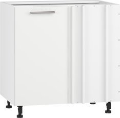 Unterer Küchenschrank Vento DN-100/82 - weiß/weiß matt