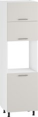Hoher Schrank Vento DP-60/214 - weiß/kaschmir