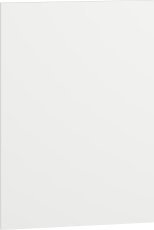 Abdeckung für Seitenteil des Schranks Vento DZ-72/57 - weiß matt