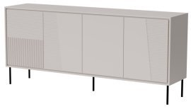 Kommode Abi - Kaschmir matt/Kaschmir glänzend