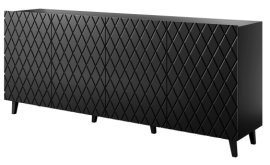 Kommode Asti - schwarz