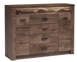 Kommode Indianapolis I7 cm - dunkle Esche