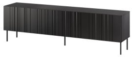TV-Kommode Isla 200 cm - Schwarz matt