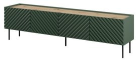 TV-Kommode Onda 4D - dunkelgrün