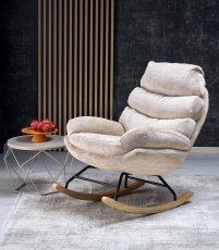 Schaukelsessel Giorgio – Beige