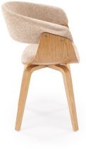 Halmar - Esszimmerstuhl K545 – Beige/Natur