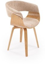 Halmar - Esszimmerstuhl K545 – Beige/Natur