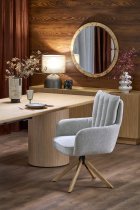 Halmar - Esszimmerstuhl K594 – Beige/Natureiche