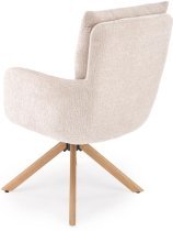 Halmar - Esszimmerstuhl K594 – Beige/Natureiche