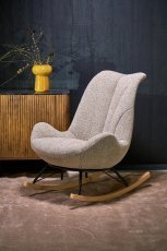Schaukelsessel Luis – Beige