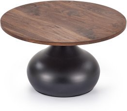 Couchtisch Timor – Nussbaum/Schwarz