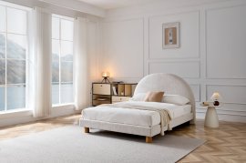 Bett Turi 160x200 cm – beige