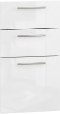 Front für Unterschrank Vento D3S_H-40/82 – Weiß Hochglanz