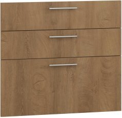 Front für Unterschrank Vento D3S_H-80/82 – Messingeiche