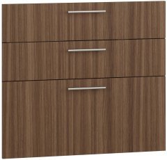 Front für Unterschrank Vento D3S_H-80/82 – Nussbaum Franklin