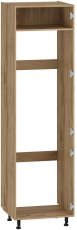 Hochschrank für Einbaukühlschrank Vento - DL-60/214 - Eiche Craft