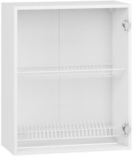 Oberschrank mit Abtropfgitter Vento - GC-60/72 - Weiß