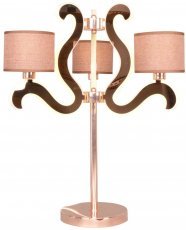 Tischlampe Ambrosia 3 3x40W E14 + 18,4W LED