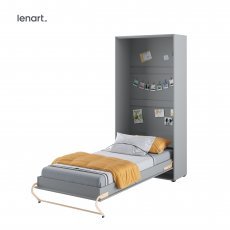 Bett im Schrank Lenart - Concept Pro 03 - 90x200 cm - grau