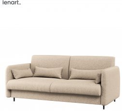 Doppelsitzer BC-19 für Schrankbett BC-12 - Bouclé Beige