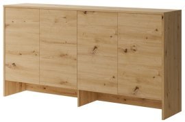 Wandelement BC-11 za krevet BC-06 - Eiche Artisan