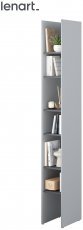 Regalschrank BC-24 - grau/graphit