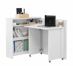 Klapptisch CW-02 - Weiß Hochglanz