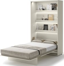 Kleiderschrankbett Lenart - Bed Concept 02 - 120x200 cm - Kaschmir