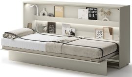 Bett im Schrank Lenart - Bed Concept 06 - 90x200 cm - Kaschmir