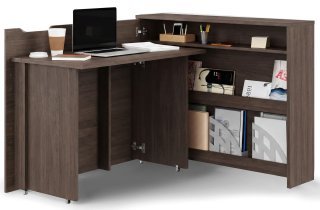 Bed Concept - Klappbarer Schreibtisch CW-01 – Eiche Dunin