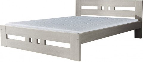 Dolmar - Holz - Bett Roma - 160x200 cm - Weiß