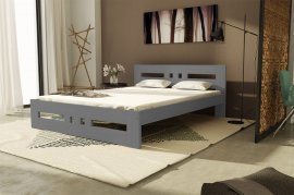 Bett Roma - 160x200 cm - anthrazit