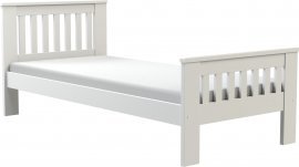 Bett Laura - 90x200 cm - weiß