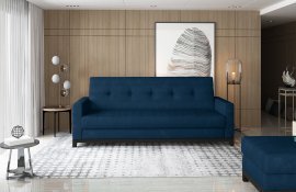 Dreisitzer-Sofa Selene – Nussbaum