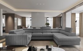 Ecksofa Louis - U-Form - r - Velvetmat 04