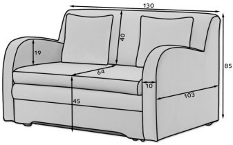Eltap stock - 2-Sitzer-Sofa Ario – Jarell 18