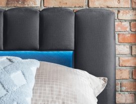 Eltap stock - Bett Lamica mit Holzrahmen – 180x200 cm – Monolith 85