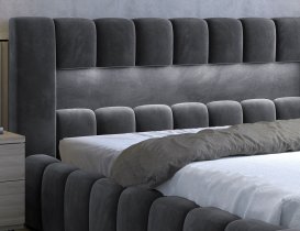 Eltap stock - Bett Lamica mit Holzrahmen – 180x200 cm – Monolith 85
