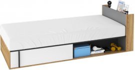 Bett für Jugendliche IM-15 rechts - 90x200 cm