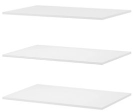 Regalboden für Schrank Avera AV-02 – Weiß – 3 Stück