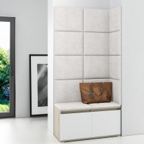 Gepolstertes Kopfteil für Bett 3,5 cm - 50x30 cm