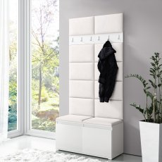 Set für den Flur Emi 1 - weiß