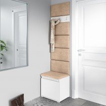 PKMebel - Set für Vorzimmer Emi 7 - weiß