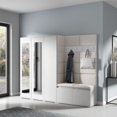 Set für den Flur Emi 15 - weiß