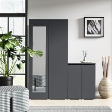 Set für den Flur Emi 24 - Graphit