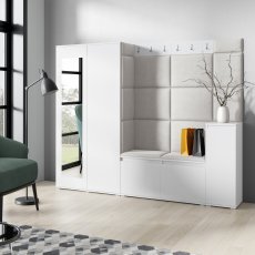 Set za predsoblje Emi 27 - weiß