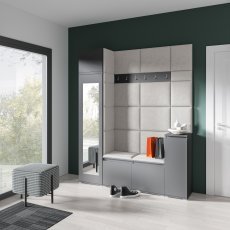 Set für Diele Emi 29 - grau (graphit)