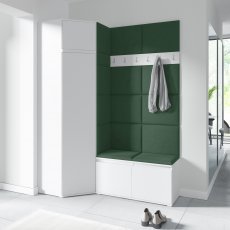 Set für den Flur Emi 38 - Weiß