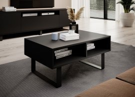Tischchen für das Wohnzimmer Logan - schwarz