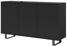 Kommode Logan 3D Metallfüße - schwarz
